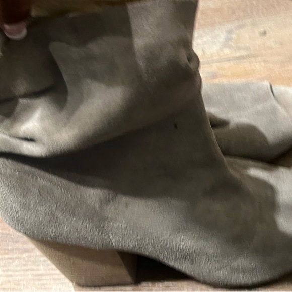 Suede Booties - Picture 1 of 3